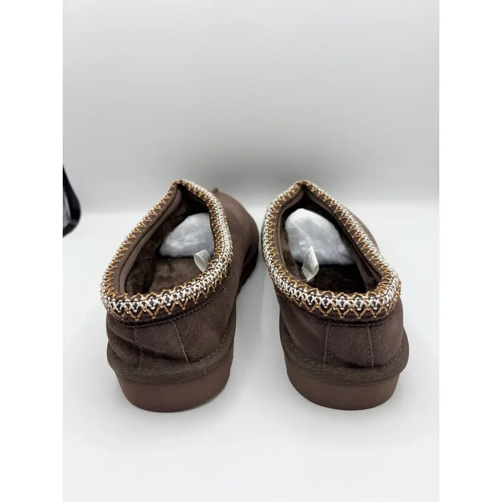 UGG Men's Tasman II Slippers Kuwans Dusted Cocoa Model 1174671 Sz 12 EU 45 w Bag